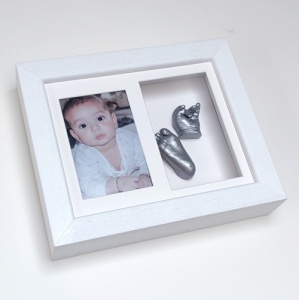 Luxury SOFTWOOD 10x8'' Double Frame Baby Casting Kit