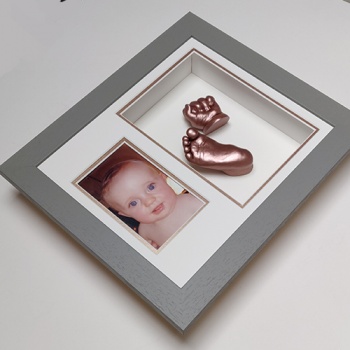 Deep 12x10'' Double Grey Frame