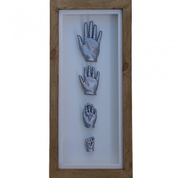 Deep 26x11'' Cottage Oak Siblings Frame