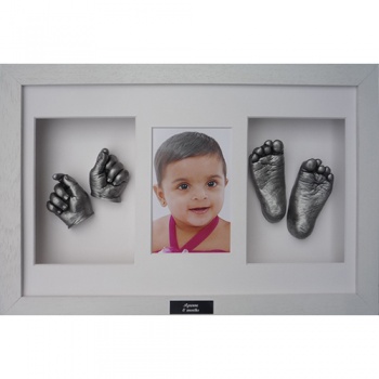 OPT22 - 16x10'' Triple Photo Frame - 2 Hands & 2 Feet - About 260