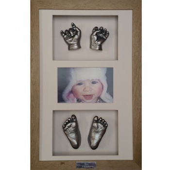 OPT22 - 16x10'' Triple Photo Frame - 2 Hands & 2 Feet - About 260