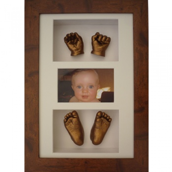 OPT22 - 16x10'' Triple Photo Frame - 2 Hands & 2 Feet - About 260