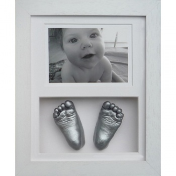 Special Classic 10x8'' Double Photo Frame Baby Casting Kit