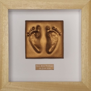 Contemporary 8x8'' Square Frame Clay Impression Kit