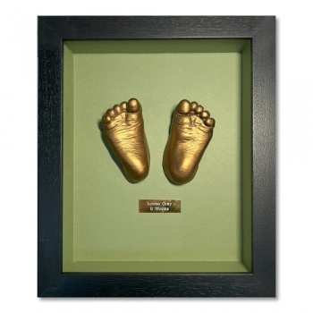 Contemporary 10x8'' Frame Baby Casting Kit