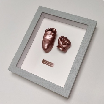 Contemporary 10x8'' Frame Baby Casting Kit