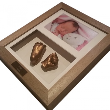 Classic 10x8'' Double Frame Baby Casting Kit