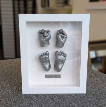 Contemporary 10x8'' Frame Baby Casting Kit