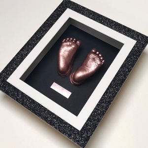 Glitter 10x8'' Single Frame Baby Casting Kit