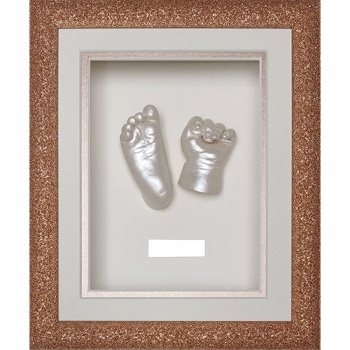 Glitter 10x8'' Single Frame Baby Casting Kit