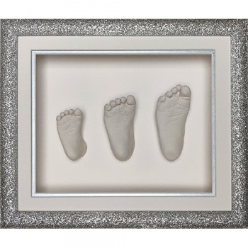 Glitter 12x10'' Single Silver Frame