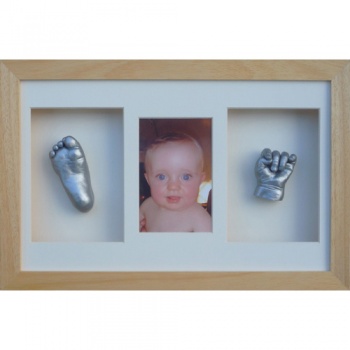 OPT21 - 16x10'' Triple Photo Frame - 1 Hand & 1 Foot - About 150