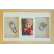 OPT21 - 16x10'' Triple Photo Frame - 1 Hand & 1 Foot - About 150