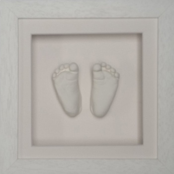 Classic 8x8'' Square White Frame