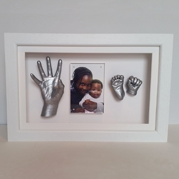 Luxury SOFTWOOD 16x10'' Single Frame Baby Casting Kit