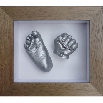 Contemporary 6x5'' Frame Baby Casting Kit