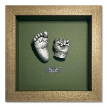 Contemporary 8x8'' Square Oak Frame