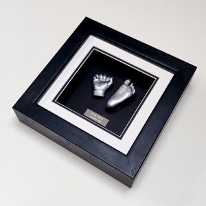 Luxury SOFTWOOD 8x8'' Square Black Frame