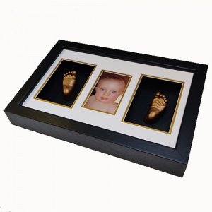 Luxury SOFTWOOD 16x10'' Triple Frame Baby Casting Kit