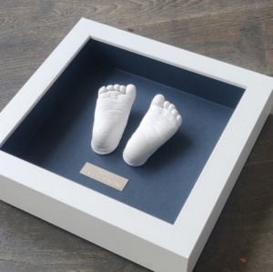 Contemporary 8x8'' Square Frame Baby Casting Kit