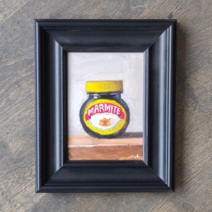 Paul Strydom Framed Original Oil Painting - Marmite