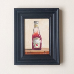 Paul Strydom Framed Original Oil Painting - Ketchup