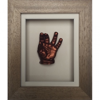 Classic 6x5'' Single Oak Frame